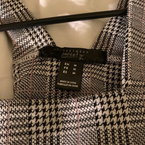 Plaid overall jumper - Picture 3 of 3